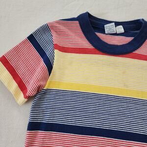 Vintage Striped Colorful Shirt 5t